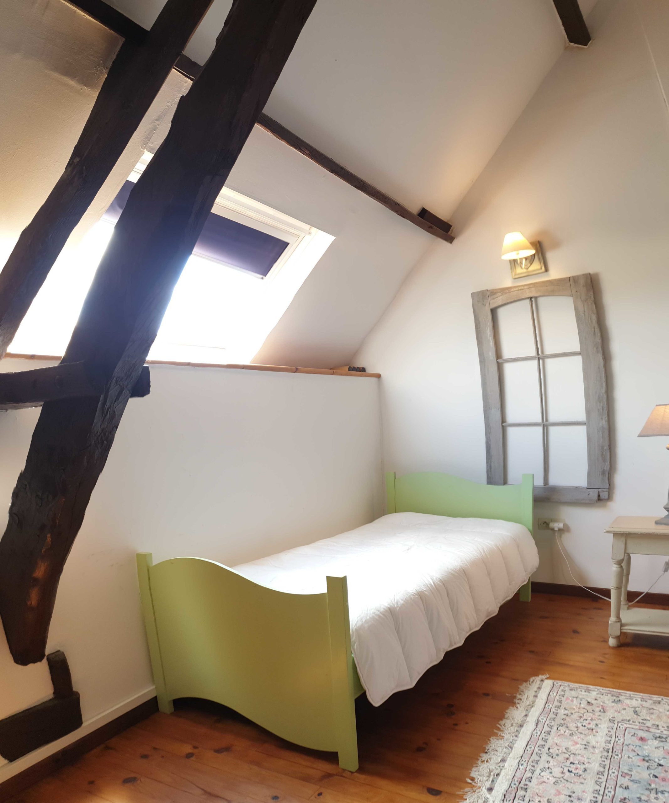 Gîte Cottage du Marais simple bed